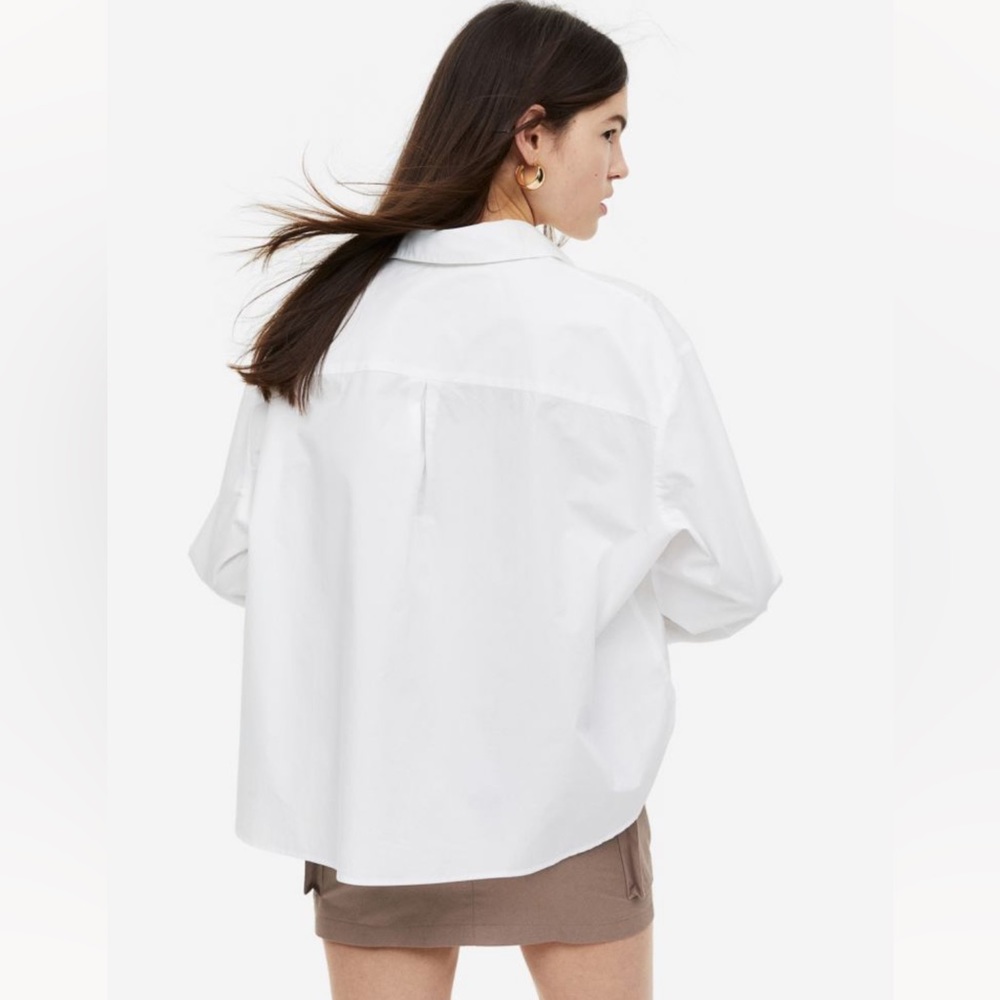 H&M oversized shirt | NWT - Picture 5 of 11